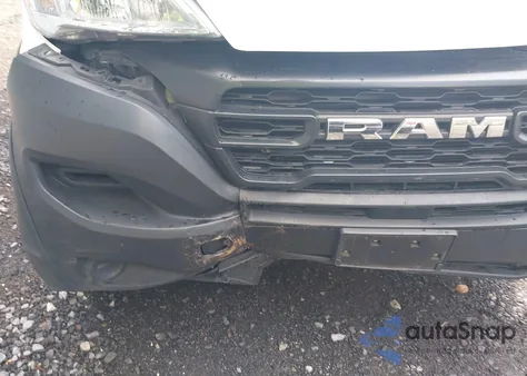 2023 Ram Promaster 2500 High Roof 159 Wb from USA, damaged, VIN 3C6LRVDG7PE525069